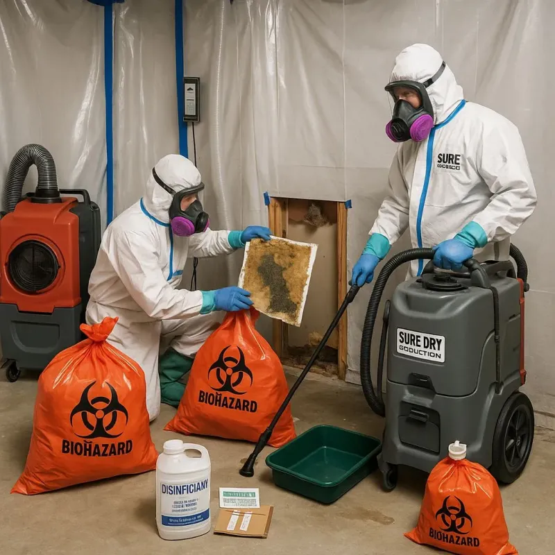 Contaminated Water Handling Protocols process in Forrest County, MS