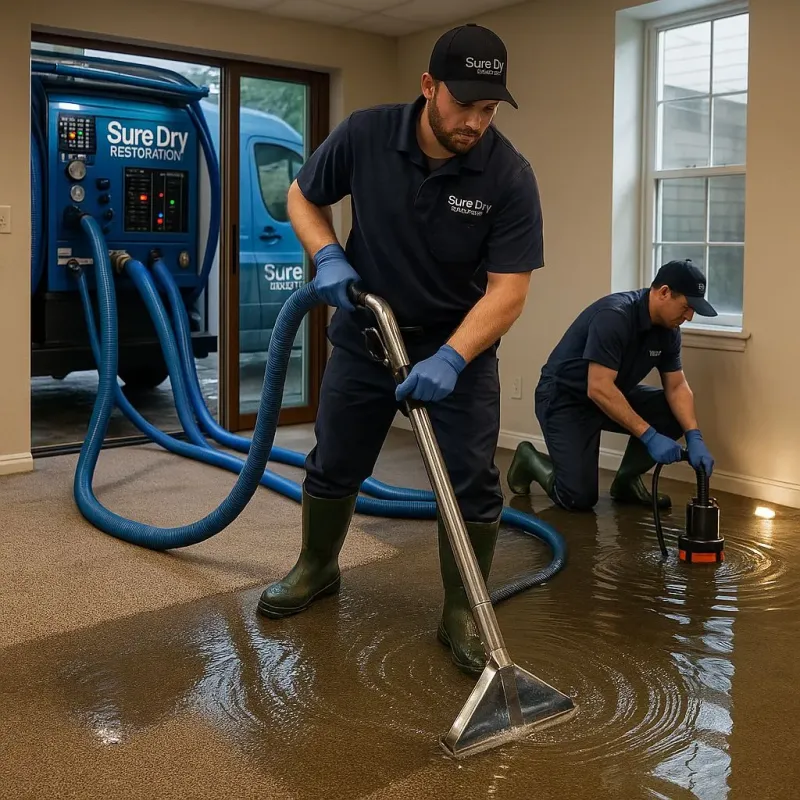 Water Extraction and Removal process in Forrest County, MS